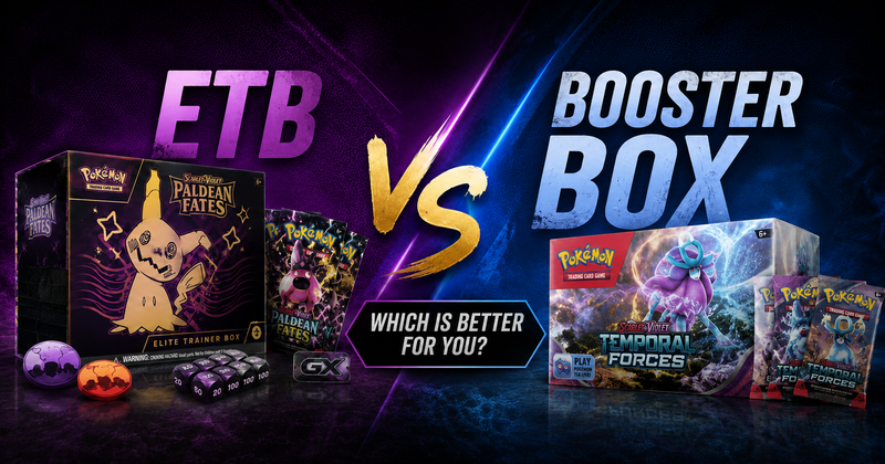 ETB vs Booster Box: Which Pokemon Product to Buy