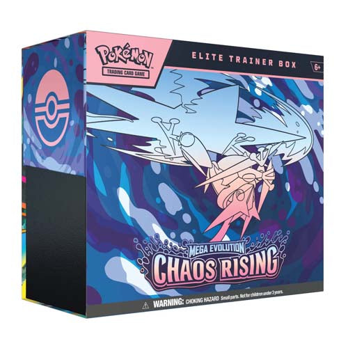 Pokemon Mega Evolution Chaos Rising Elite Trainer Box