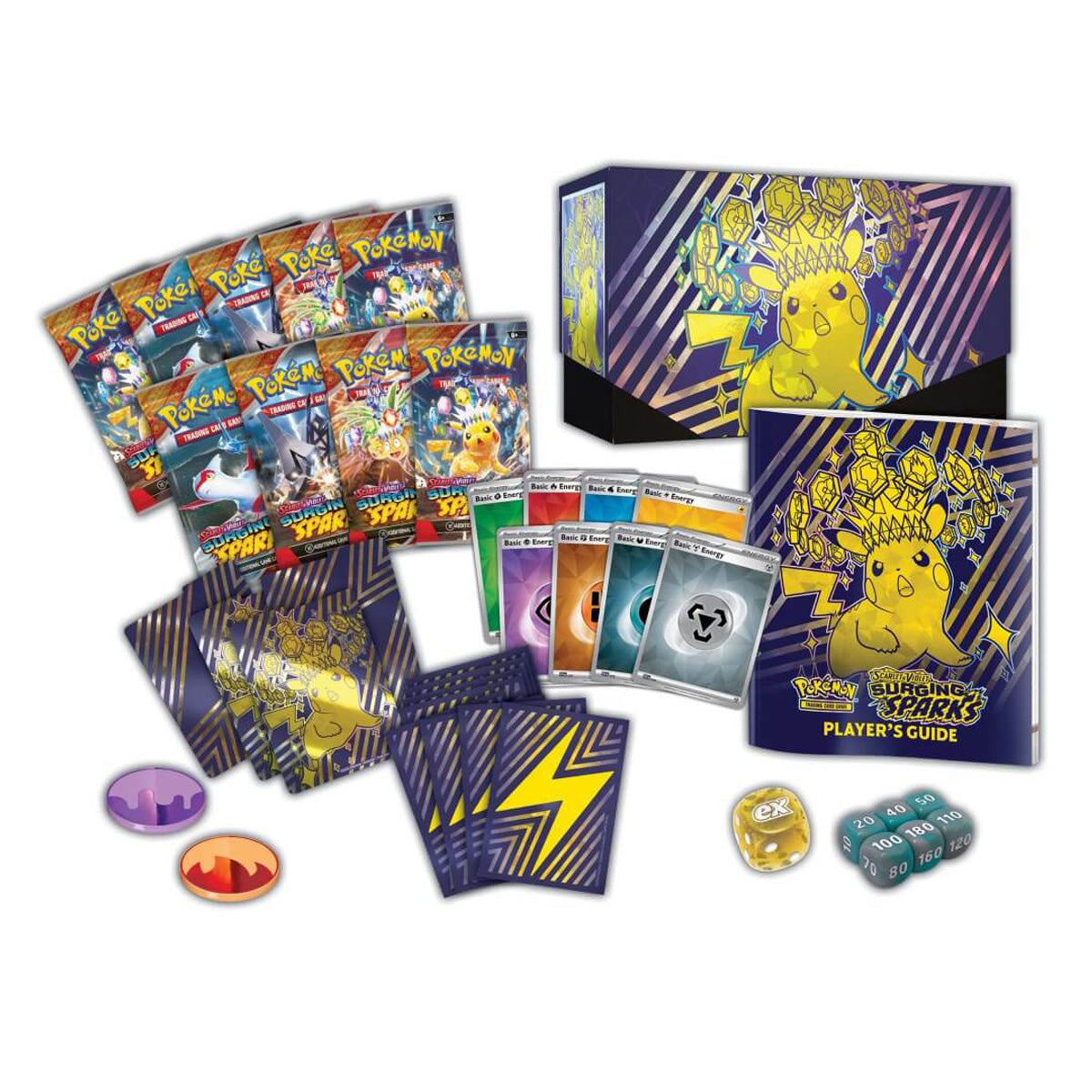 POKEMON TCG Scarlet & Violet Surging Sparks Elite Trainer Box