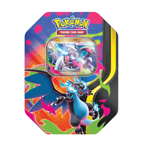 Pokemon TCG Mega Charizard X Tin