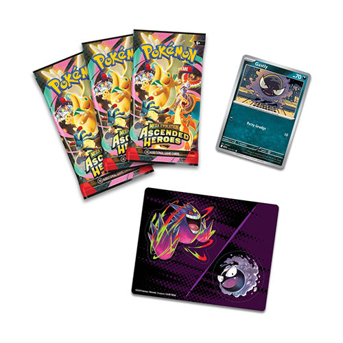 Pokemon TCG Mega Evolution Ascended Heroes Tech Sticker Collection (Gastly)