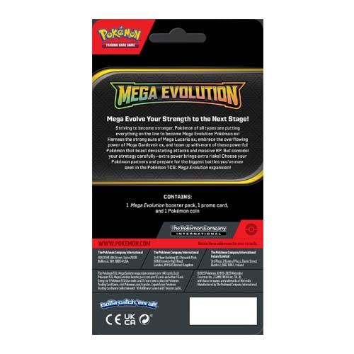 Pokemon TCG Mega Evolution Premium Checklane Blister (Tyranitar)